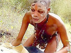 African Short Hair Ebony Teen 18+ Bianka Seduce Stranger To Fuck