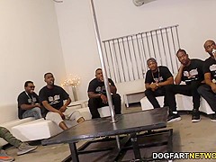 Jennifer White Interracial Gangbang