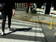 Public amateur slut candid ass video