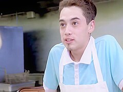 Big Tits MILF Nina Elle Seduces Younger Latino Boy Working At Sandwich Shop
