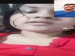 Chubby Gf Showing Bf On Video Call