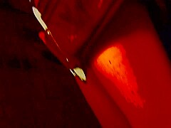 Sweet brunette with large juggs fucks with a repair man