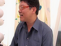 Raunchy Japanese gals moan during hardcore pussy banging