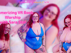 Sara Star -Mesmerizing Vr Boob Worship