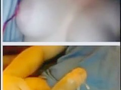 Chatroulette chat random mexican with nice tits and tongue