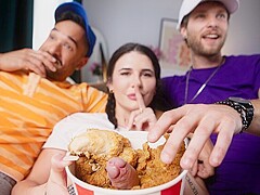 Raj - Chick In The Bucket With Benjamin Blue And Bailey Archer