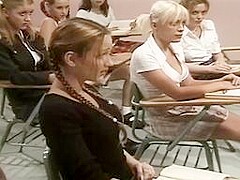 The Classroom Is Place For A Hot French Lesbo Orgy - Ava Vincent, Gwen Summers And Best Hot