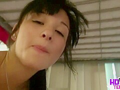 Little Bailey Blowjob and Fucking