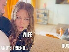 Wife Cheats On Husband With Best Friend While He Plays Vr Helmet