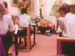 Teacher fucks in front of roomful of Catholic Schoolgirls!
