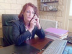 Secretary Is Being Fisted And Fucked By Her Boss In The Office