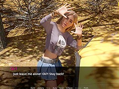 Erotica The Sexy Blonde Slut In The Forest Episode 5