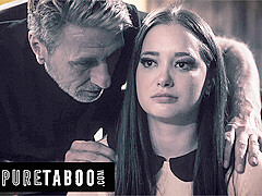 PURE TABOO Creepy Priest Convinces Sinful Bride-To-Be Gia Paige To Submit In Exchange For Absolution
