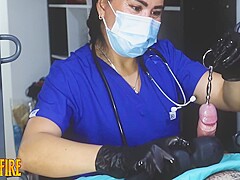Femdom Medical Cbt By Nurse With Domina Fire