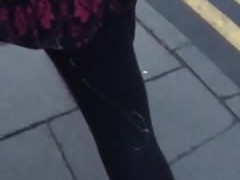 Cum on blondes tights