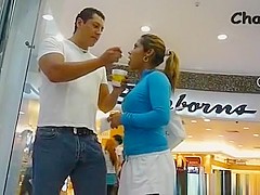 Eating Ice Cream Upskirt