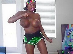 Mystique Ass Nude Work Out (exercise)