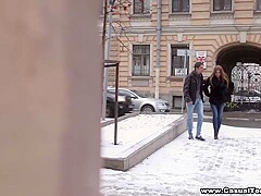 Melissa Grand - Petersburg Babe Has Casual Sex With One Stranger Boy
