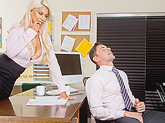 Bridgette B. & Ryan Driller in NaughtyOffice