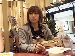 Yuzuki Hatano nice teen in a short skirt is an exhibitionist
