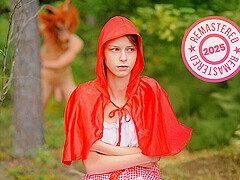 Masked wolf fucks Beata Undine in the woods at SweetheartsClassics
