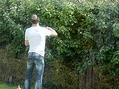 show the gardener how i like to be fucked, honey