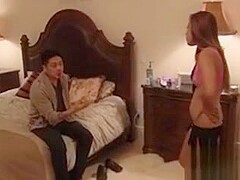 Amateur couple fighting leads into bathroom sex make up