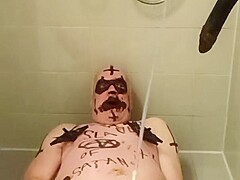 Satan slave takes an extreme scat session