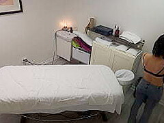 Tiny Japanese Girl Seduced During Massage, Then Fucked Twice