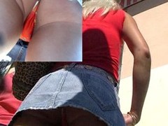 Street upskirt number xxx