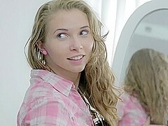 Blonde Receives A Facial After Riding A Boner