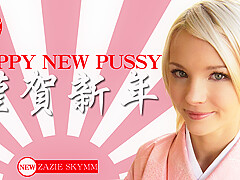 Happy New Pussy Zazie Skymm - Zazie Skymm - Kin8tengoku