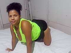 Beatriz Cristovao Teasing On Bed