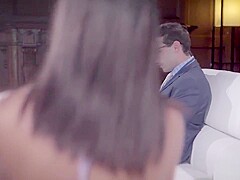 Kendra Spade bend over and getting doggystyle fuck by Jake Adams