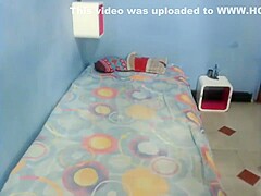 Colombian Hairjob and Cum in Hair, Long Hair, Hair