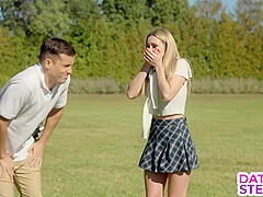 Milf In Short Skirt Micky Muffin Massages Dates Dick And Leads To Orgasms And A Creampie
