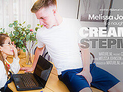 Creampie Loving Milf Melissa Johnson Is A Stepmom That Gets A Creampie From Her Stepson
