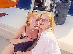 Taking Turns Fucking The Redheads Hotties On The Yacht