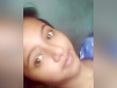 Today Exclusive- Cute Odia Girl Showing Her Boobs And Pussy