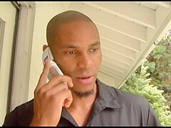 Cute blonde gets trained well by a big black cocked stud