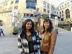 Horny African Ebony Sluts Fingering And Licking Black P