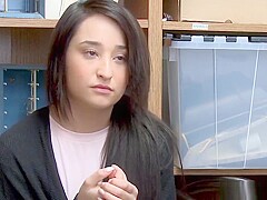 Young Latina Teen Isabella Nice Gets Caught Stealing