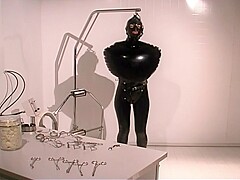Dominant And Slutty Submissive Head To Toe In Tight Latex