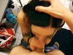 Awesome Amateur BJ By Hot Goth GF