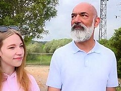 Maya Sinn - Fucked By Old Man