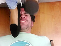 Face trampling , stomping and slapping with flats .