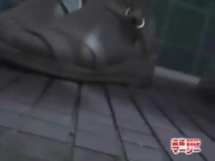 Teen pinching nips and rubbing cunt on hidden cam porn