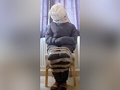 Self Bondage Breathplay - 1