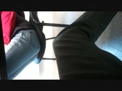 FLASHING BIG DICK AT WORK. COWORKER EXCITIE ME