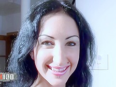 A big Hungarian cock in Ana Martin's elastic ass - MMM100